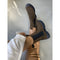 COPENHAGEN SHOES GOING SUEDE 21 Laarzen 099 ARMY w/brown sole