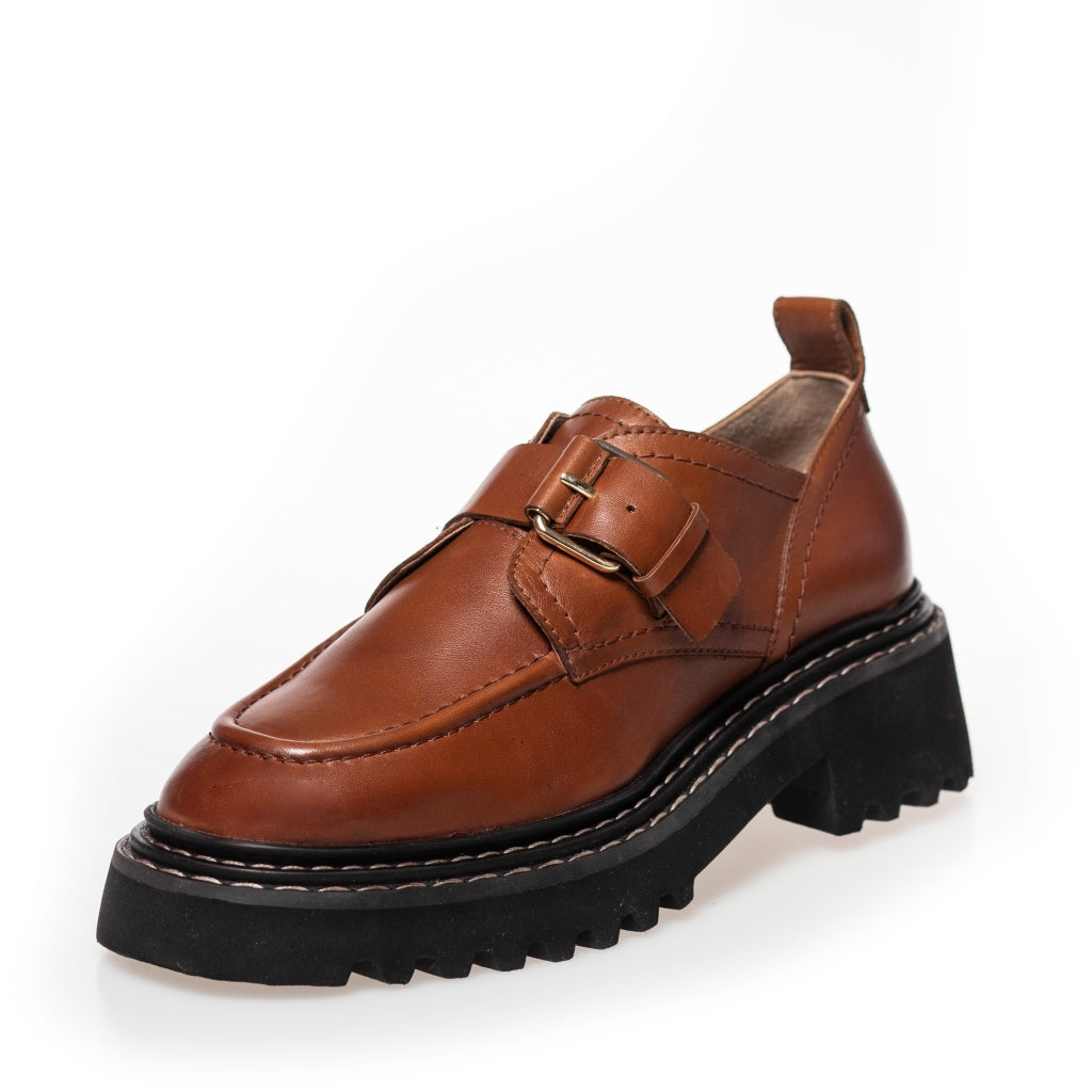 COPENHAGEN SHOES GO FREE Loafers 0241 COGNAC
