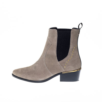COPENHAGEN SHOES GROOVY Suede Laarzen 003 Taupe