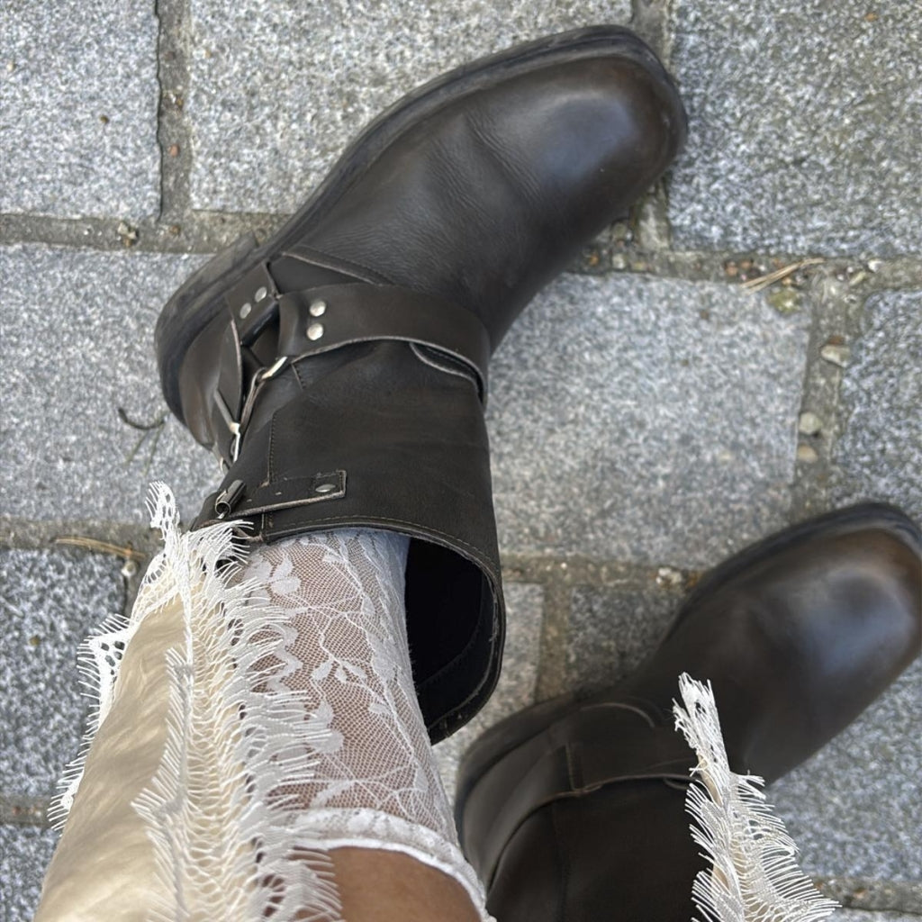 COPENHAGEN SHOES HEARTBEAT Laarzen 409 TAN/BLACK