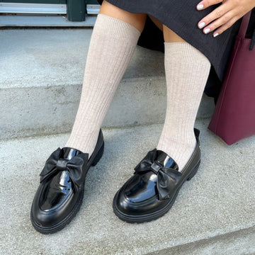 COPENHAGEN SHOES HELLO BOW Loafers 0001 BLACK