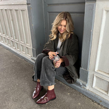 COPENHAGEN SHOES IF WHEN Laarzen 2222 BORDEAUX