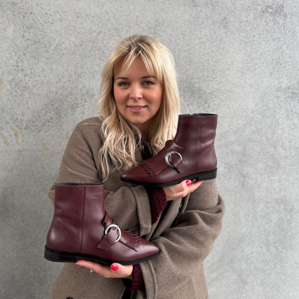 COPENHAGEN SHOES IF WHEN Laarzen 2222 BORDEAUX