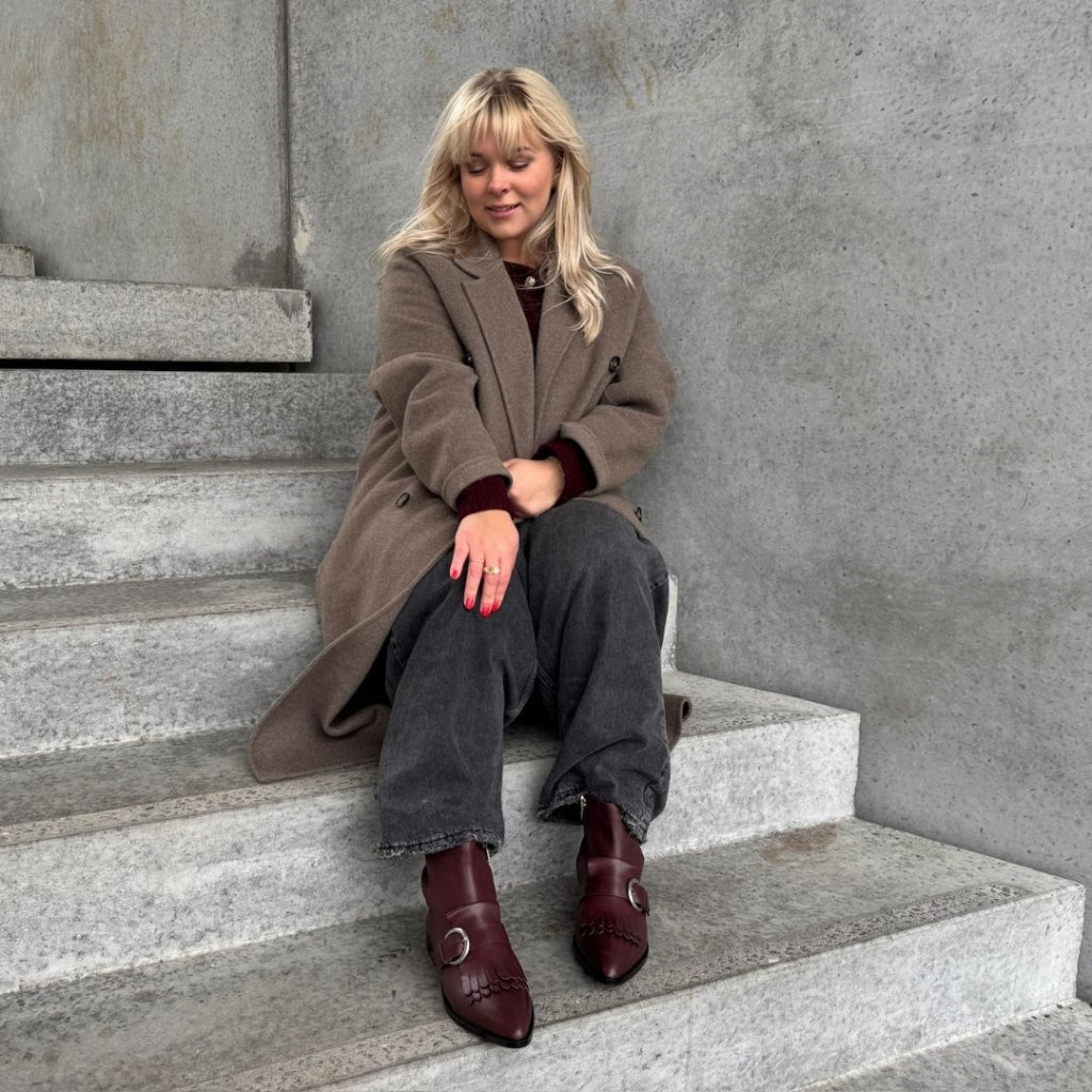 COPENHAGEN SHOES IF WHEN Laarzen 2222 BORDEAUX