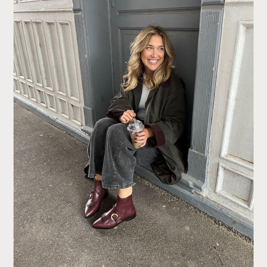 COPENHAGEN SHOES IF WHEN Laarzen 2222 BORDEAUX