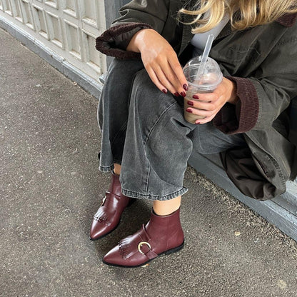 COPENHAGEN SHOES IF WHEN Laarzen 2222 BORDEAUX
