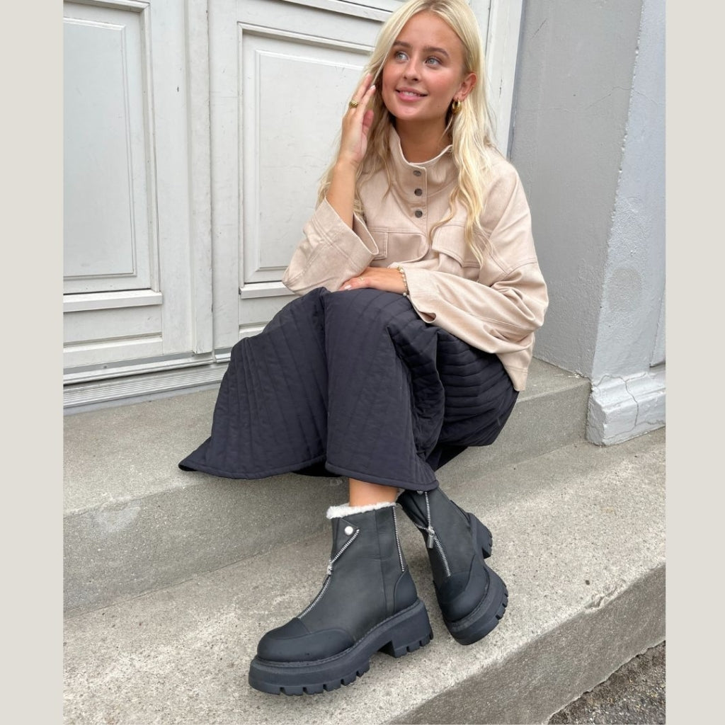 COPENHAGEN SHOES IT IS JUST A SNOW DAY Laarzen 0001 BLACK