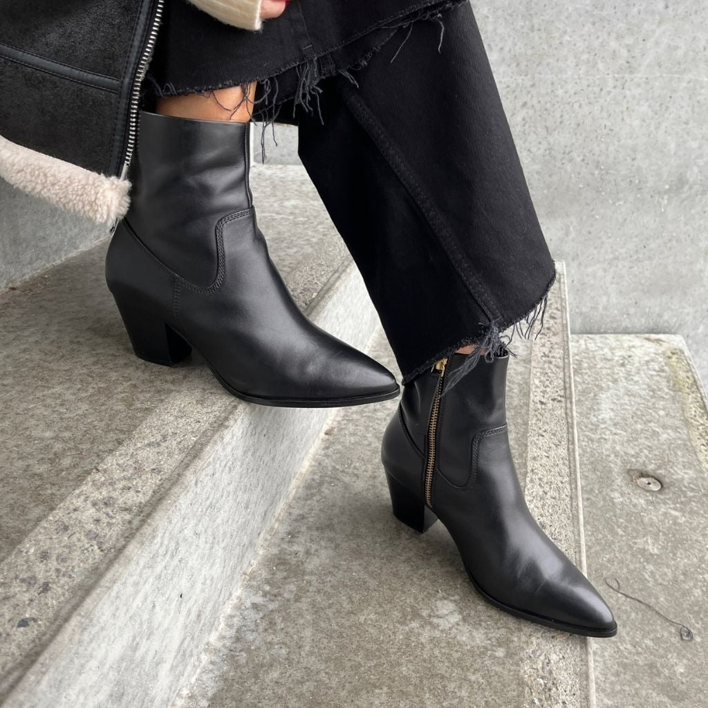 COPENHAGEN SHOES IT'S ALL ABOUT WALKING Laarzen 0001 BLACK