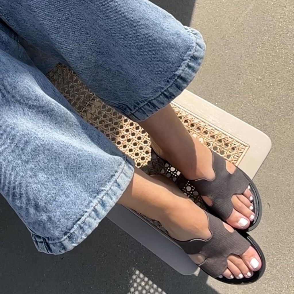 COPENHAGEN SHOES IVY - DENIM Slippers 0741 GREY DENIM
