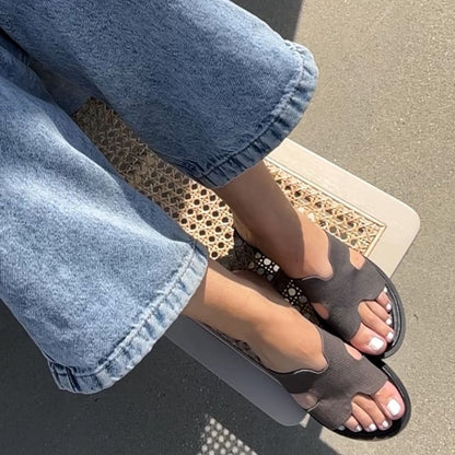 COPENHAGEN SHOES IVY - DENIM Slippers 0741 GREY DENIM
