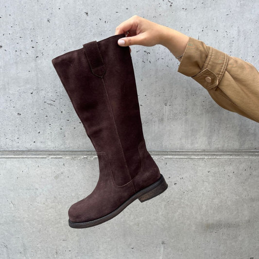 COPENHAGEN SHOES I DO ICONIC HIGH Long boot 042 CHOCOLATE