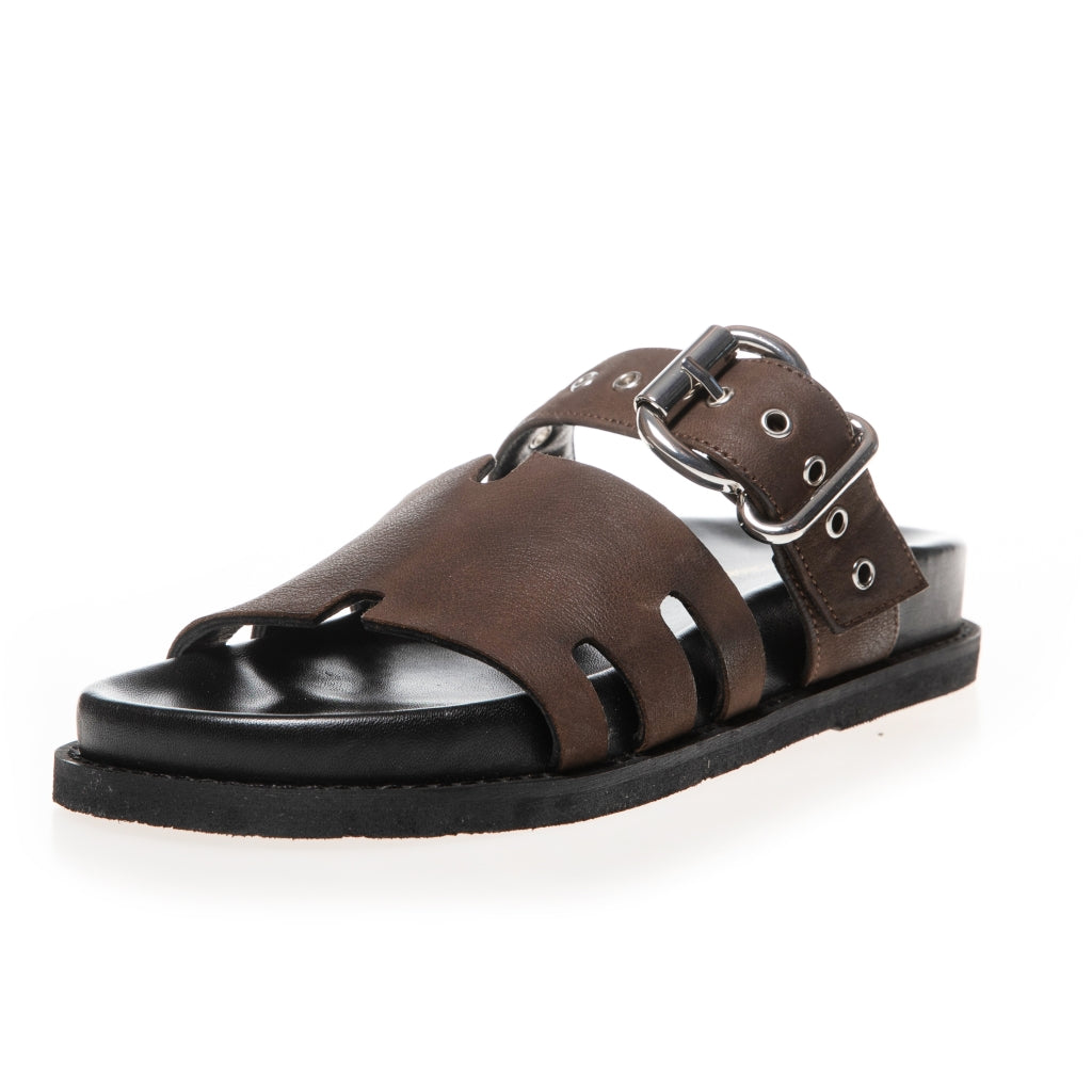 COPENHAGEN SHOES JUST A DREAM Slippers 004 Dark brown