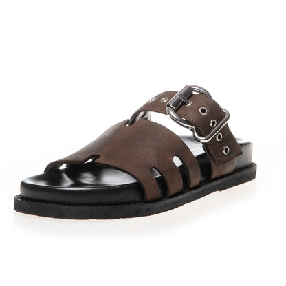 COPENHAGEN SHOES JUST A DREAM Slippers 004 Dark brown