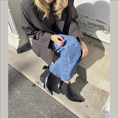 COPENHAGEN SHOES JUST THEN Laarzen 0001 BLACK