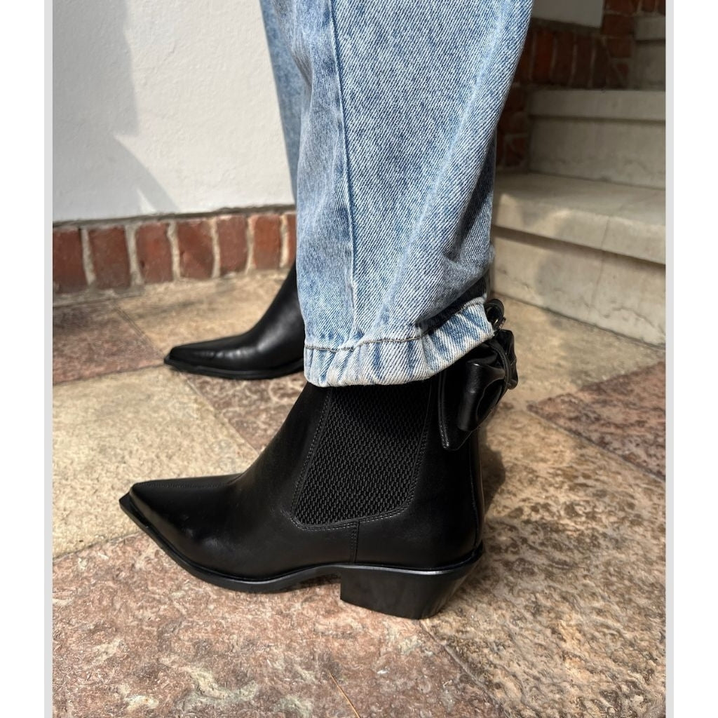 COPENHAGEN SHOES JUST THEN Laarzen 0001 BLACK