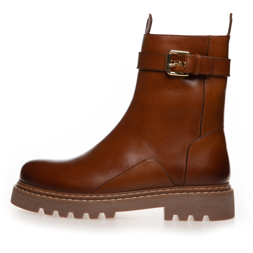 COPENHAGEN SHOES JUST WALK ON Laarzen 0241 COGNAC