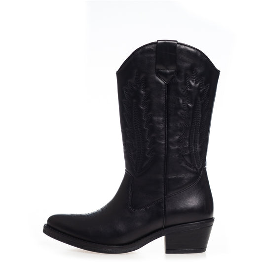 COPENHAGEN SHOES KEEP YOUR POWER Laarzen 0001 BLACK