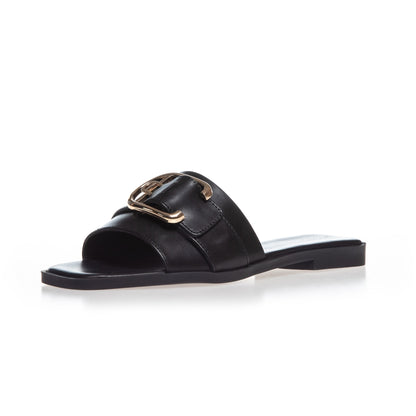 COPENHAGEN SHOES KISS Slippers 0003 BLACK