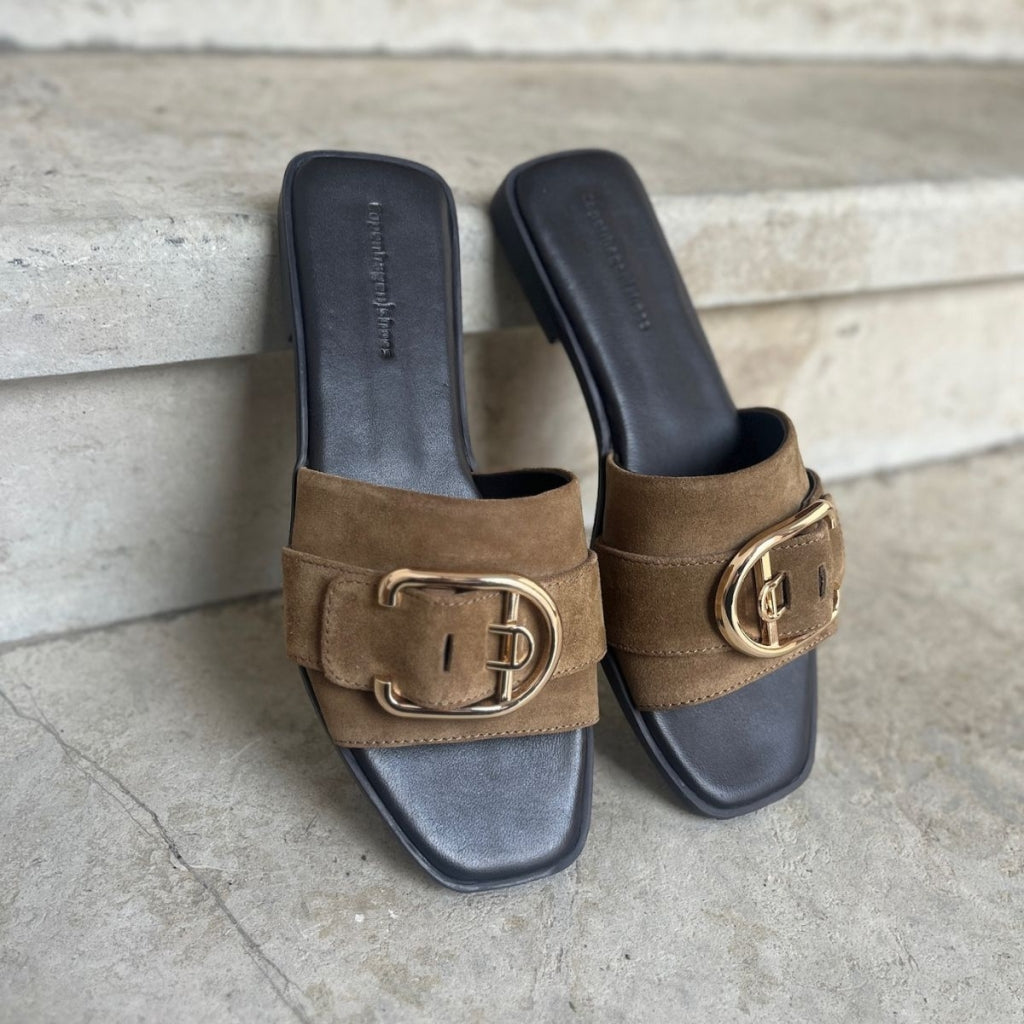 COPENHAGEN SHOES KISS S. Slippers 0138 CAMEL