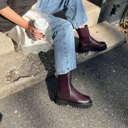 COPENHAGEN SHOES LEMON EDITION BORDEAUX Laarzen 2250 BORDEAUX (GRANATA)