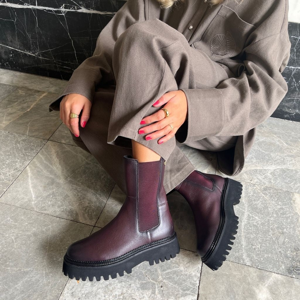 COPENHAGEN SHOES LEMON EDITION BORDEAUX Laarzen 2250 BORDEAUX (GRANATA)