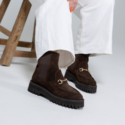 COPENHAGEN SHOES LETS MOVE S Laarzen 0012 BROWN