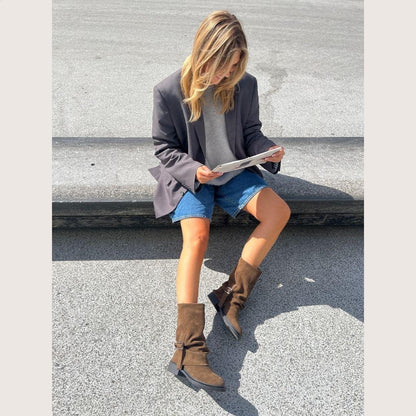 COPENHAGEN SHOES LET'S IMAGINE Laarzen 100 ARMY GREEN