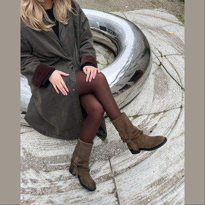 COPENHAGEN SHOES LET'S IMAGINE Laarzen 100 ARMY GREEN