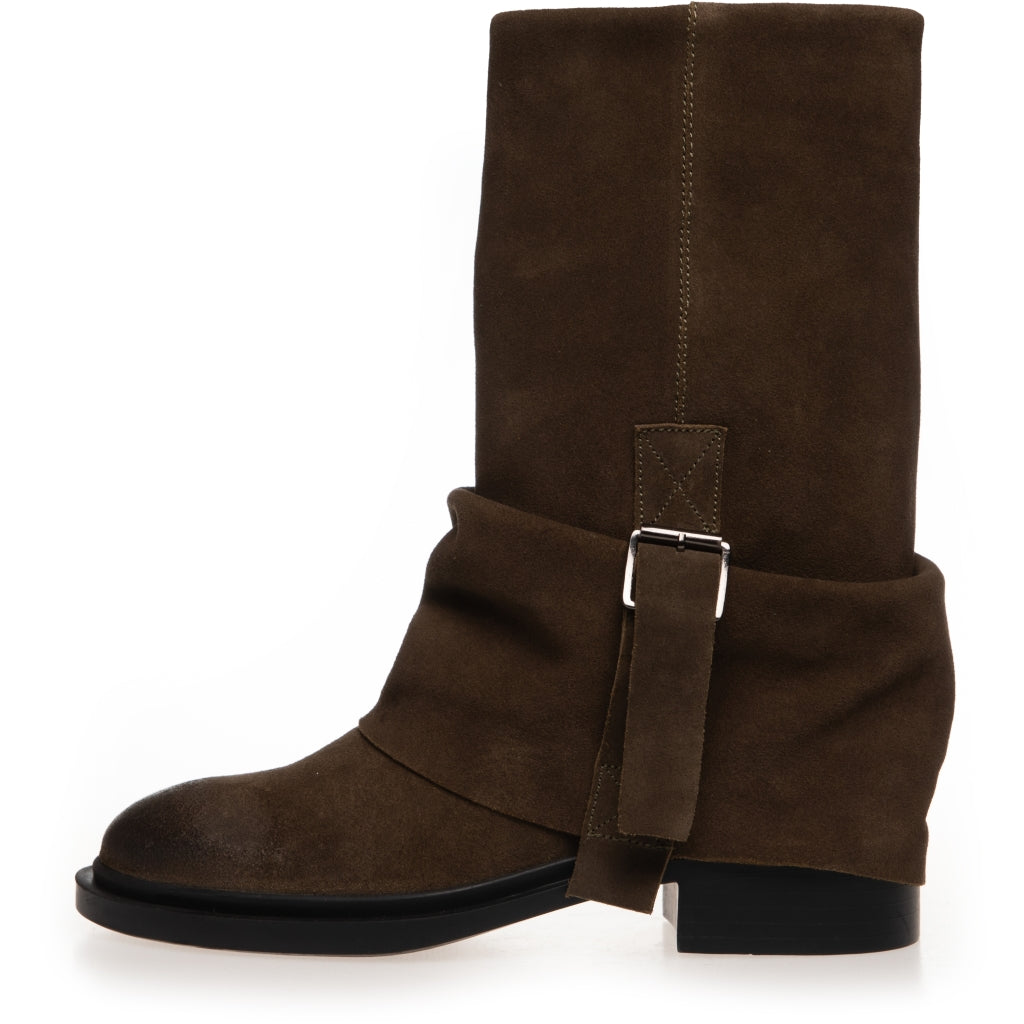 COPENHAGEN SHOES LET'S IMAGINE Laarzen 100 ARMY GREEN