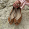 COPENHAGEN SHOES LIKE A MELODY - SUEDE Ballerinas 0241 COGNAC