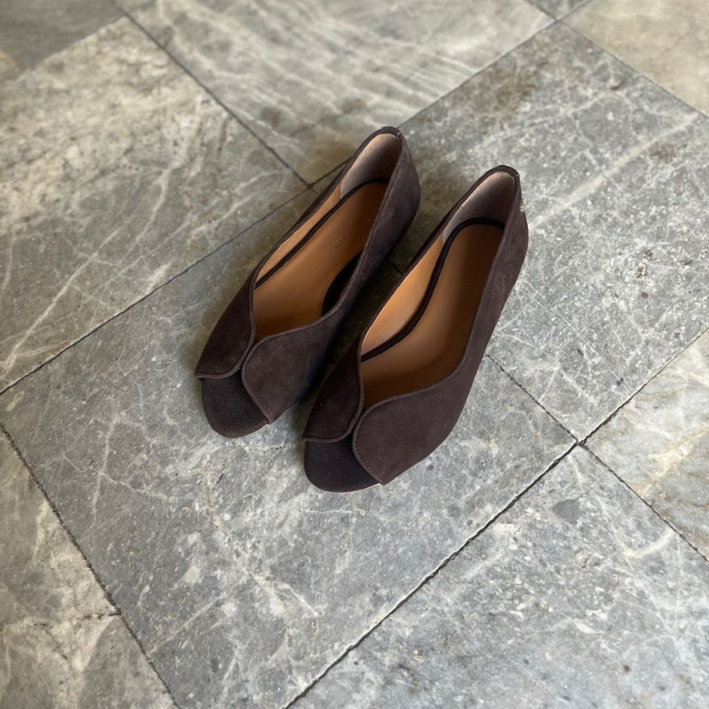 COPENHAGEN SHOES LIKE A MELODY PLAIN Ballerinas 004 Dark brown