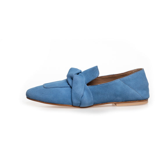 COPENHAGEN SHOES LIKE FAIRYTALES SUEDE Loafers 0220 DENIM