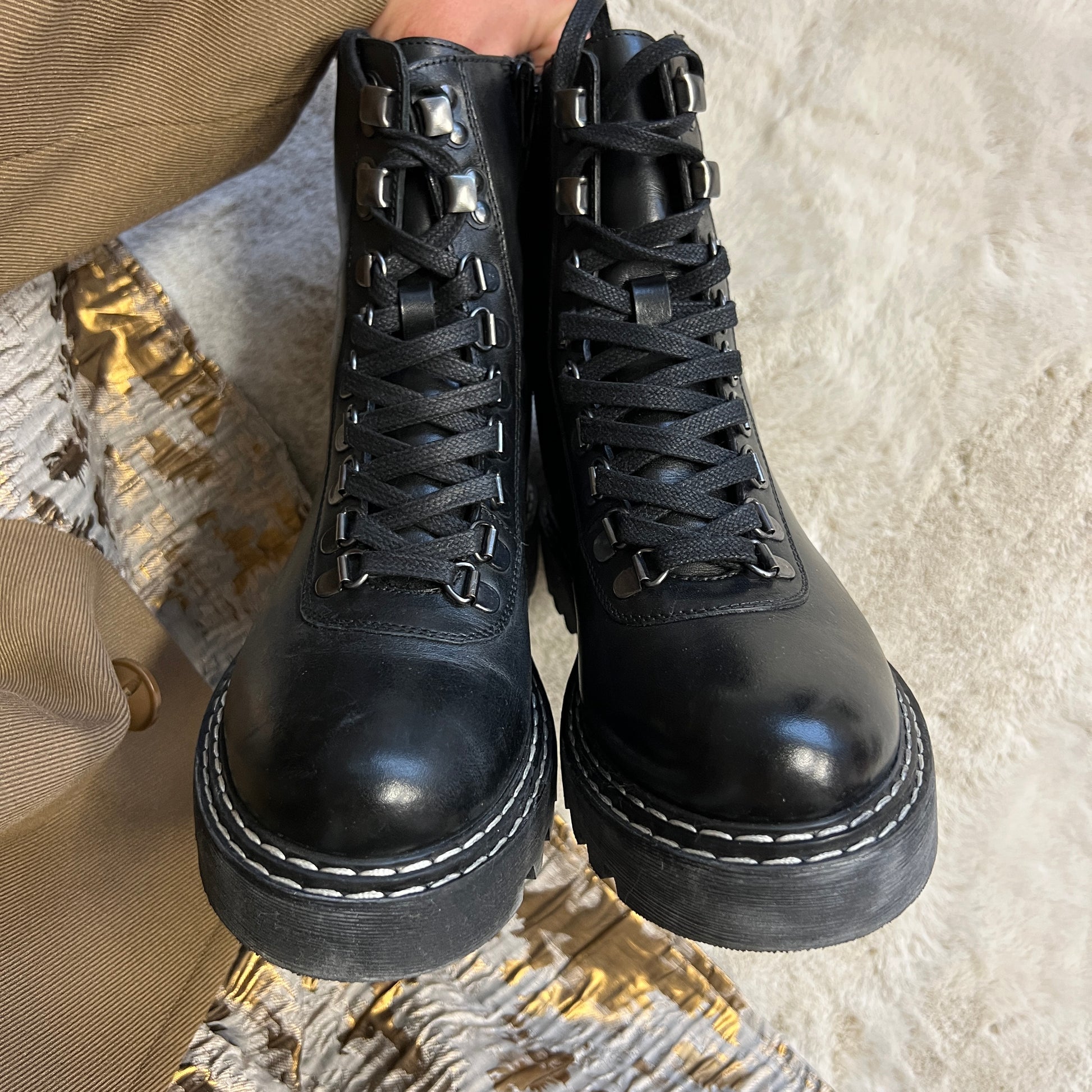 COPENHAGEN SHOES LIVING LIFE Laarzen 001 Black