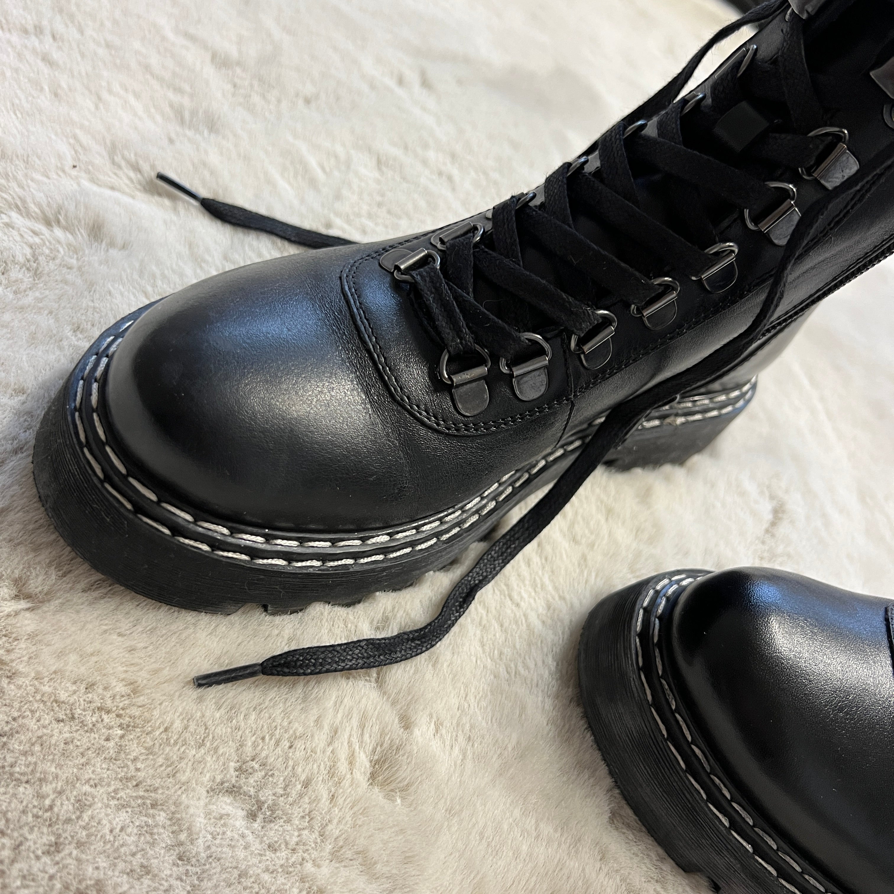 COPENHAGEN SHOES LIVING LIFE Laarzen 001 Black