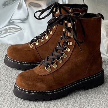 COPENHAGEN SHOES LIVING LIFE Laarzen 148 Cognac suede