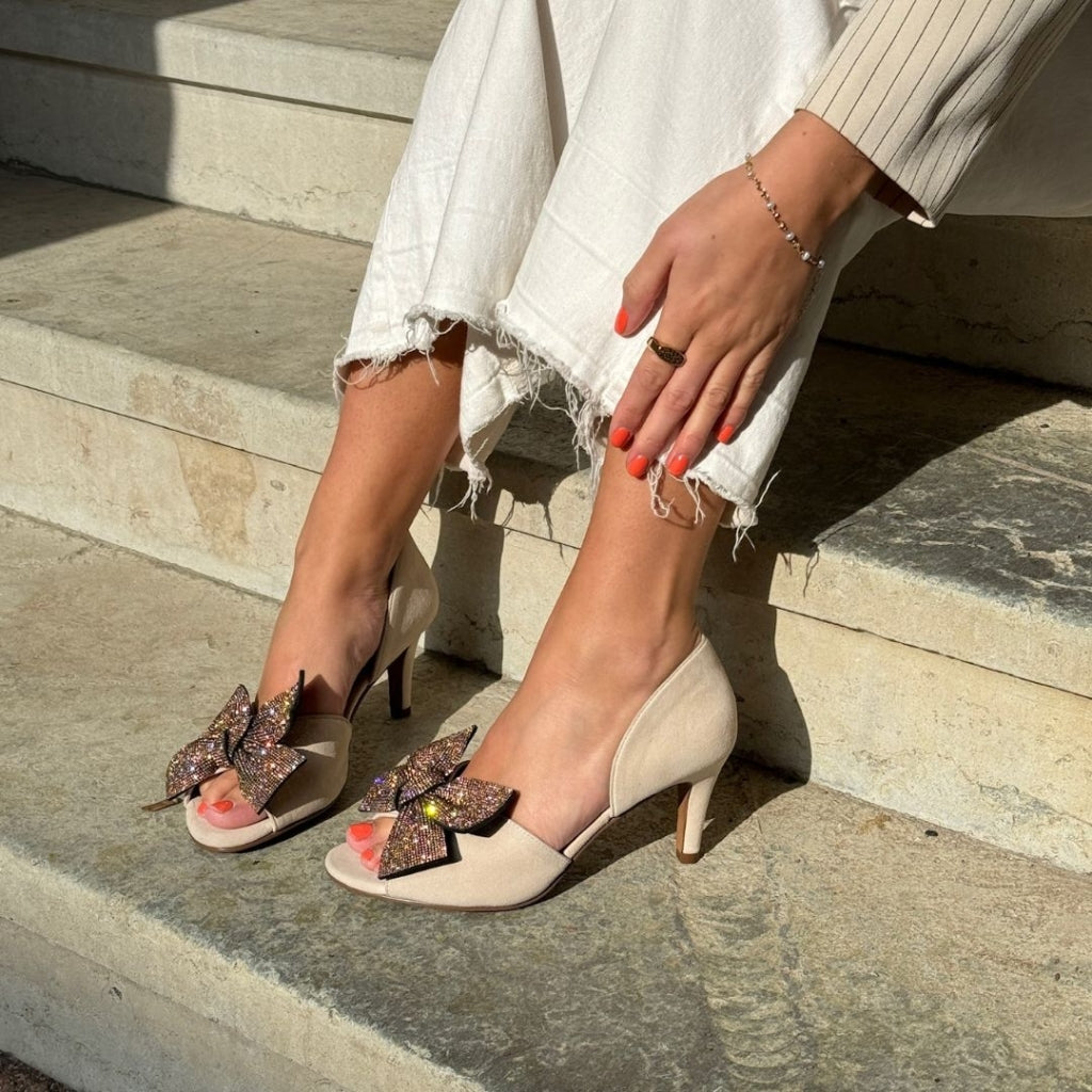 COPENHAGEN SHOES LOUZANNE Heels 0002 BEIGE