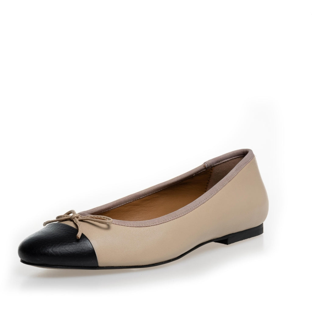 COPENHAGEN SHOES LOVELY Ballerinas 511 Black beige