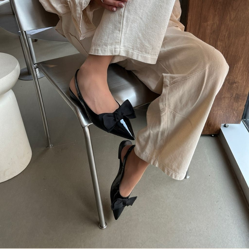 COPENHAGEN SHOES LOVE ALWAYS - PATENT Ballerinas 038 Black patent