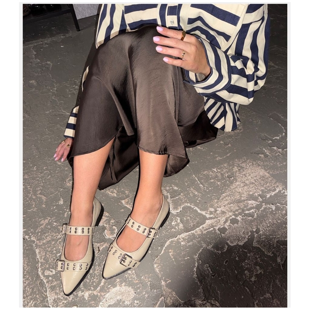 COPENHAGEN SHOES LOVE AND ENERGY BEIGE CR Ballerinas 0002 BEIGE