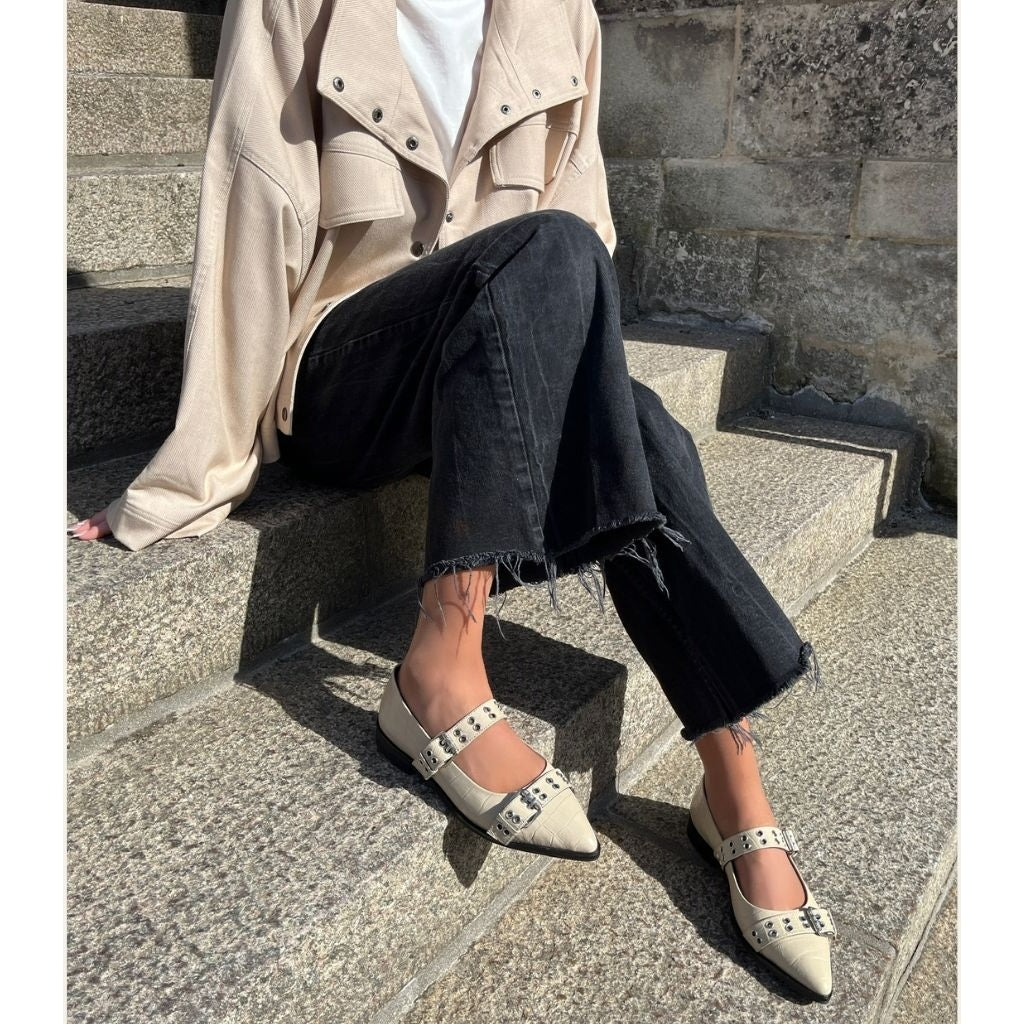 COPENHAGEN SHOES LOVE AND ENERGY BEIGE CR Ballerinas 0002 BEIGE