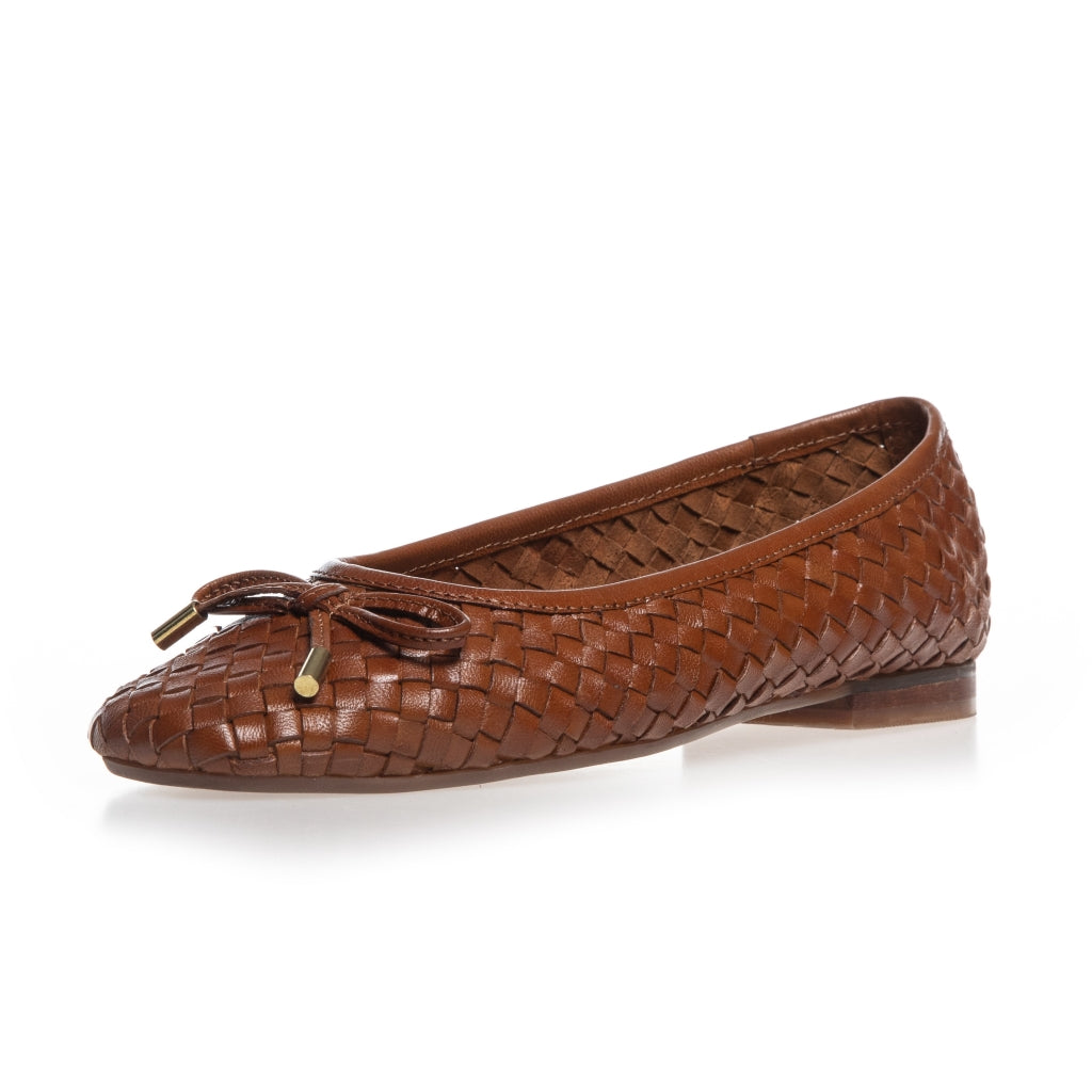 COPENHAGEN SHOES LUCIE Ballerinas 0241 COGNAC
