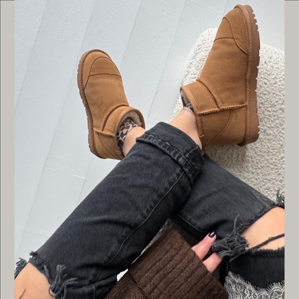 COPENHAGEN SHOES LUCKY ME LOW Laarzen 0138 CAMEL