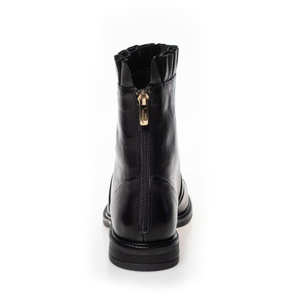 COPENHAGEN SHOES MARGARET Laarzen 00010 BLACK W/PATENT TOE