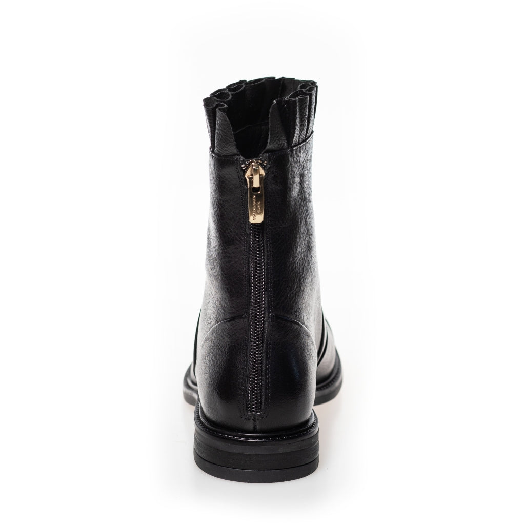 COPENHAGEN SHOES MARGARET Laarzen 00010 BLACK W/PATENT TOE