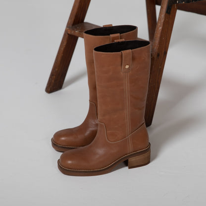 COPENHAGEN SHOES MAY I FLY Long boot 125 TAN