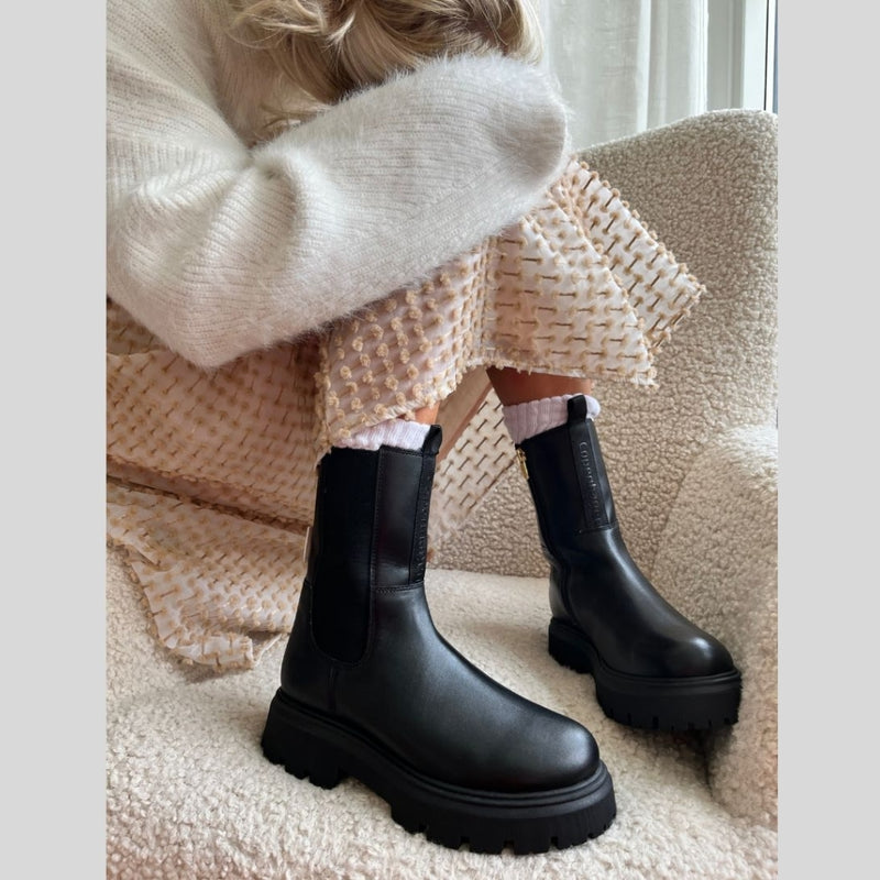 COPENHAGEN KIDS MERLE (WR) Boot 0001 BLACK