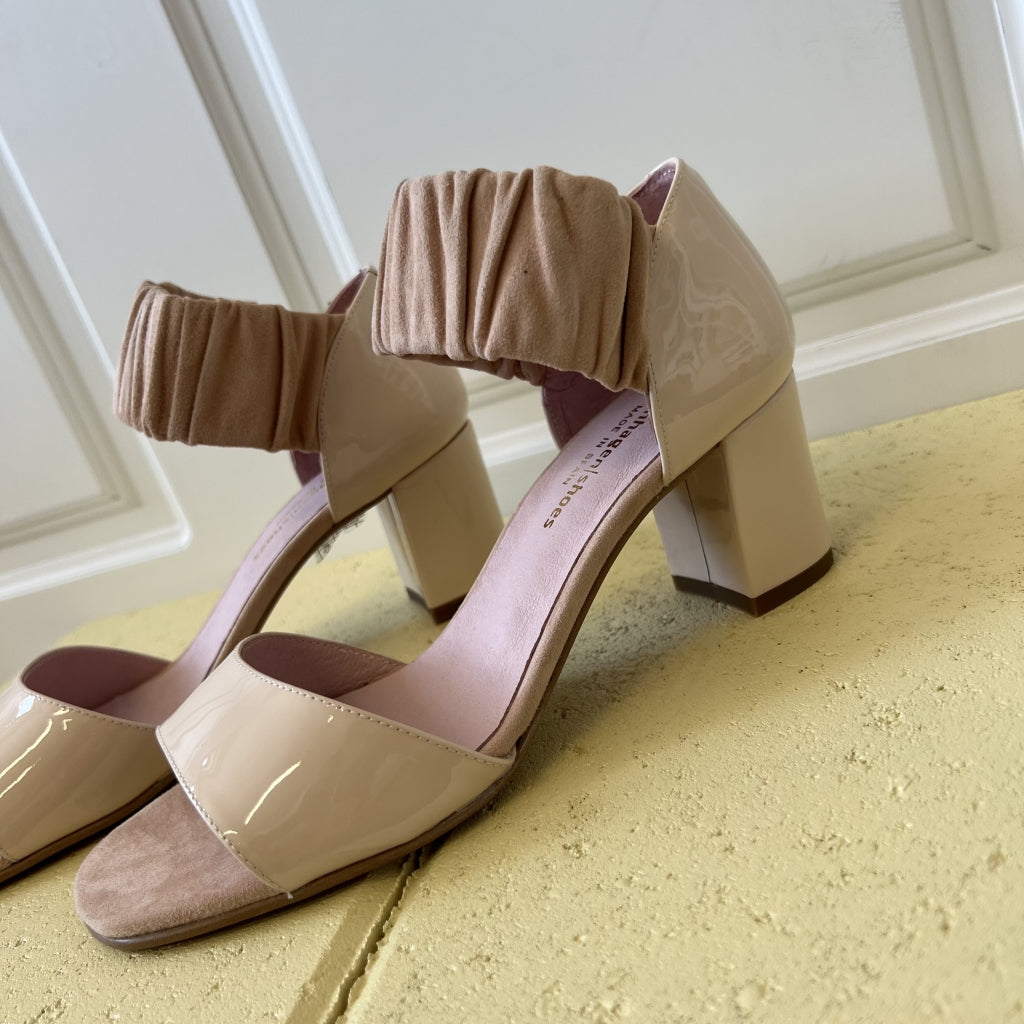 COPENHAGEN SHOES ME AND ME Patent Heels 387 beige/rosa