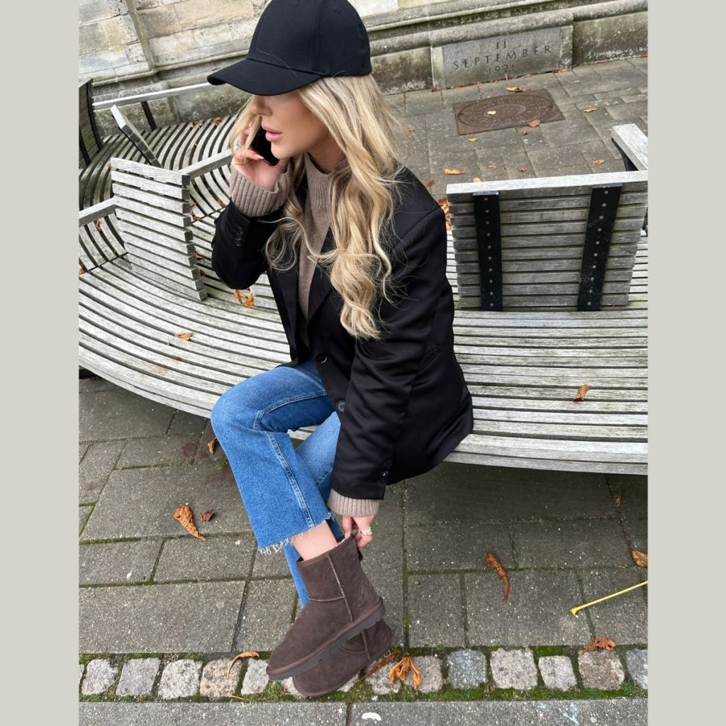 COPENHAGEN SHOES ME AND YOU Laarzen 0018 DK BROWN