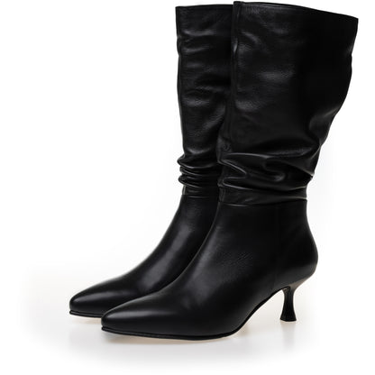 COPENHAGEN SHOES MINE Long boot 0001 BLACK