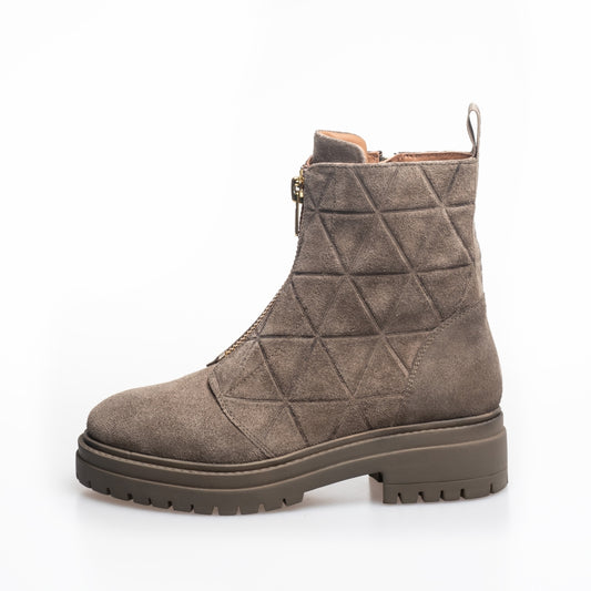 COPENHAGEN SHOES MOONLIGHT SUEDE Laarzen 1203 DK TAUPE (ARMY)